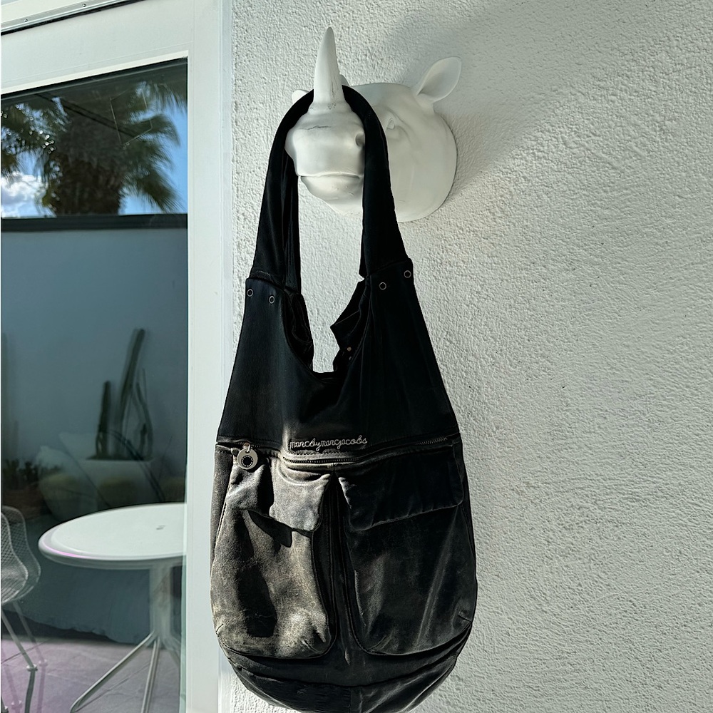 MarcByMarcJacobs black leather shoulder bag - Picture 6 of 8